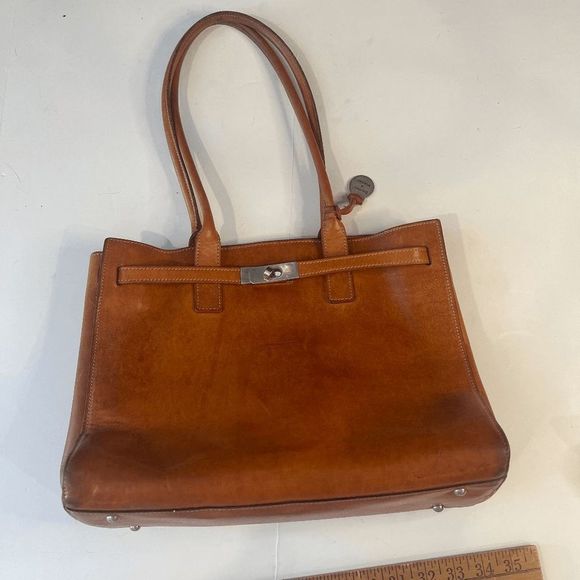 Dooney & Bourke Handbags - Dooney & Bourke Leather Satchel Made in Italy RARE